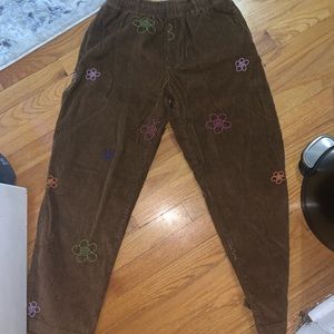 Mens floral pants